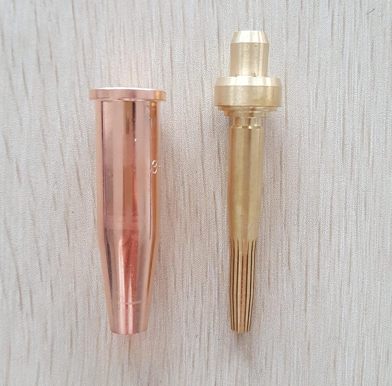 Tealover Propane Natural Gas Cutting Tips for Victor Torch 0-GPN,1-GPN,2-GPN,Lot of 3 - Image 3